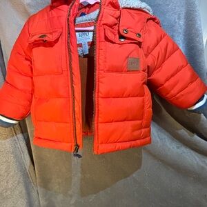 Supply Red Puffer Jacket for Kids